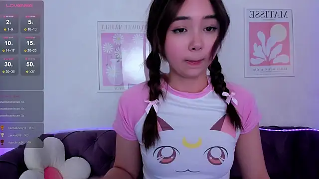 Snapshot of Fluffy_Rose chatting on 01/24/25, 04:59 Fluffy Rose online show from 01/24/25, 04:59