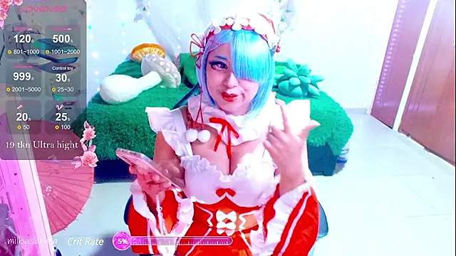 Snapshot of MilkyXSakura chatting on 12/16/24, 02:57 MilkyXSakura online show from 12/16/24, 02:57
