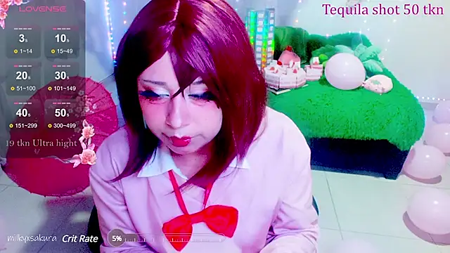 Snapshot of MilkyXSakura chatting on 02/09/25, 02:28 MilkyXSakura online show from 02/09/25, 02:28