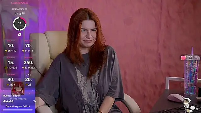 RedShinee online show from 01/27/25, 05:04