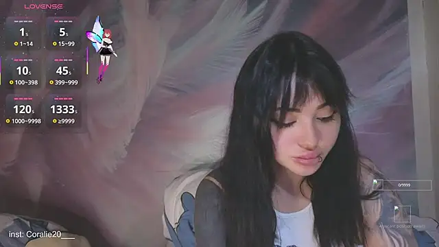 Snapshot of Coralie20_ chatting on 10/15/25, 12:49 Coralie20 online show from 10/15/25, 12:49