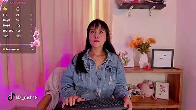 lila rush online show from 10/13/25, 08:53