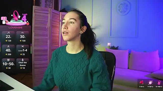 Snapshot of Belle_Via chatting on 10/14/25, 03:57 Belle Via online show from 10/14/25, 03:57