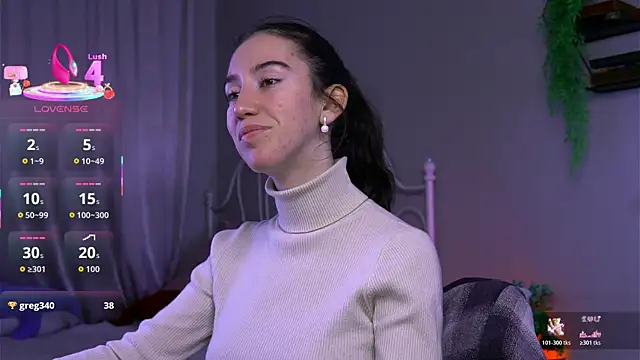 Snapshot of Belle_Via chatting on 10/25/25, 03:18 Belle Via online show from 10/25/25, 03:18