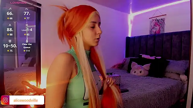 Alice woodville online show from 02/27/25, 07:26