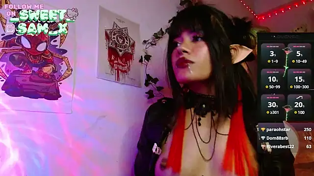 sweet Samx online show from 02/05/25, 09:25