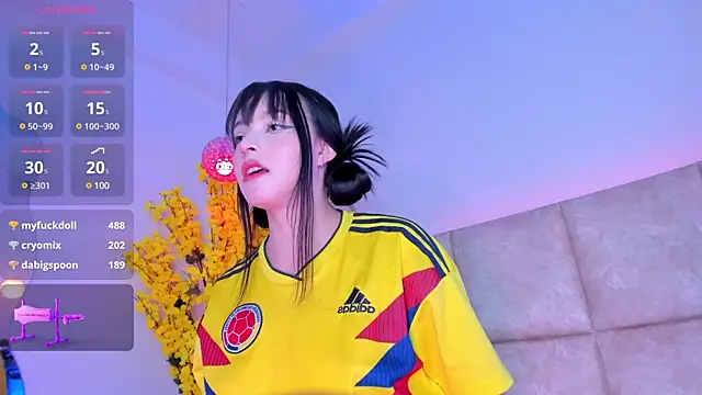 Snapshot of Doyeon_Dae chatting on 03/22/25, 02:37 Doyeon Dae online show from 03/22/25, 02:37