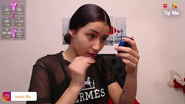Snapshot of conni_f00x chatting on 09/14/25, 12:15 conni f00x online show from 09/14/25, 12:15