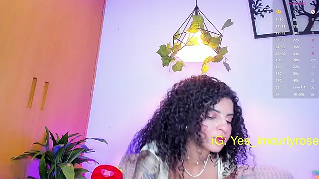 Snapshot of CurlyRose__ chatting on 03/21/25, 09:34 CurlyRose online show from 03/21/25, 09:34