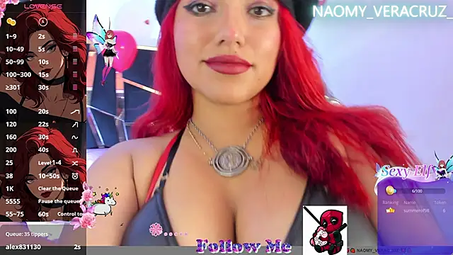 Snapshot of Naomy_veracruz_ chatting on 02/24/25, 04:04 Naomy veracruz online show from 02/24/25, 04:04