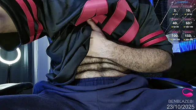 Snapshot of BEN_BLAZE chatting on 10/23/25, 05:18 BEN BLAZE online show from 10/23/25, 05:18