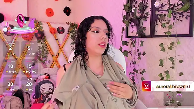 Aurora Brownn online show from 10/23/25, 04:34