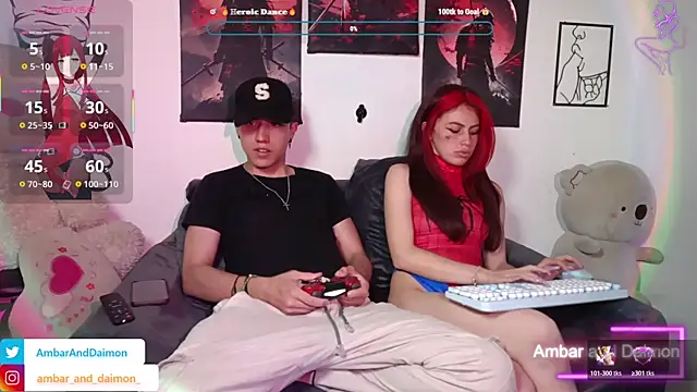 Snapshot of Ambar_and_daimon_ chatting on 10/31/25, 06:47 Ambar and daimon online show from 10/31/25, 06:47