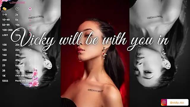 victoria ricci a online show from 10/15/25, 04:01