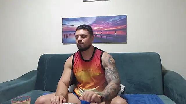 Tiberius hunk online show from 11/20/25, 04:56