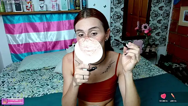 Snapshot of Malud09 chatting on 03/19/25, 12:12 Malud09 online show from 03/19/25, 12:12