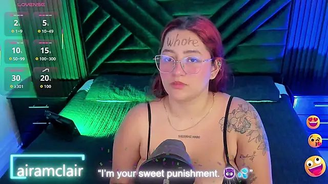 airamclair online show from 11/11/25, 10:21