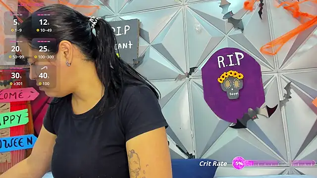 Snapshot of GreciaFox1 chatting on 10/22/25, 11:10 GreciaFox1 online show from 10/22/25, 11:10