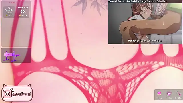 AriaBursett online show from 10/07/25, 03:31