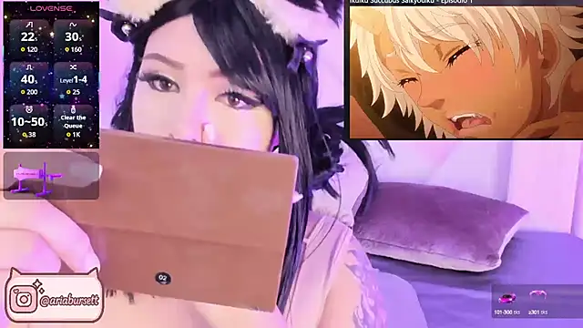 AriaBursett online show from 10/16/25, 04:41