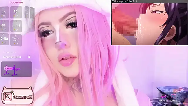 AriaBursett online show from 10/28/25, 05:26