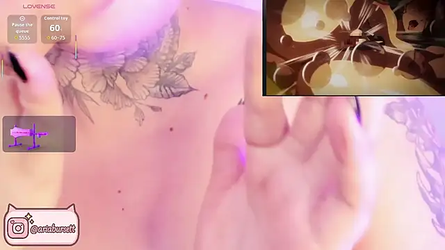 AriaBursett online show from 10/30/25, 05:35