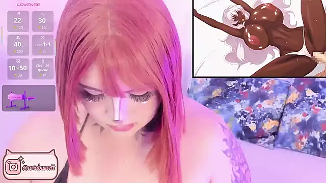 AriaBursett online show from 11/03/25, 04:41