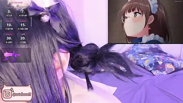 AriaBursett online show from 11/05/25, 03:34