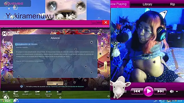 Snapshot of YukiRam chatting on 11/27/25, 02:02 YukiRam online show from 11/27/25, 02:02