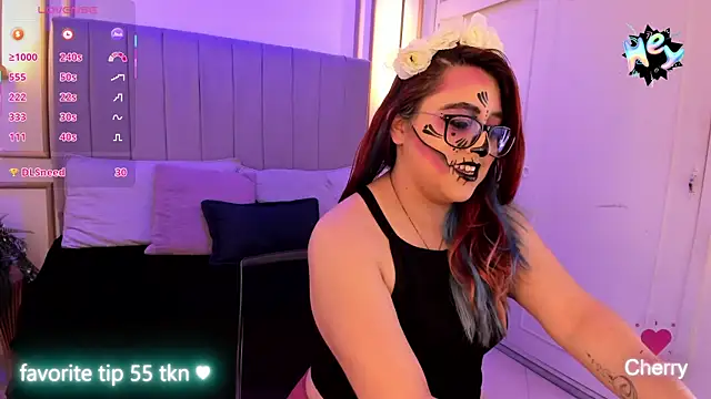 Cherry blush  online show from 09/26/25, 08:02