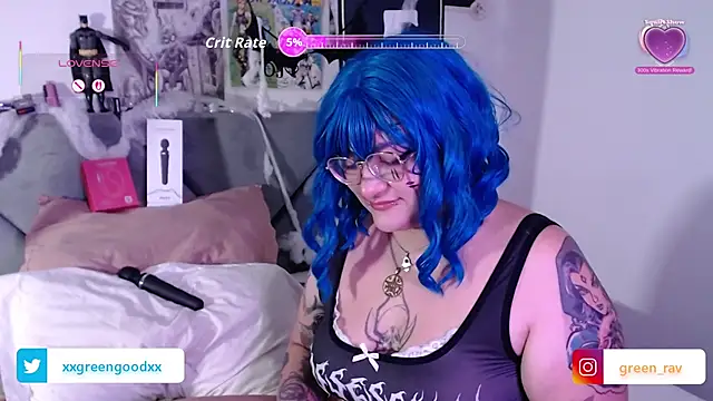 XxGreenGoodxX online show from 10/26/25, 10:04