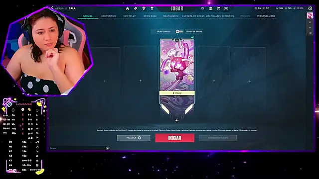 Snapshot of Allison_GAMERS chatting on 10/10/25, 02:16 Allison GAMERS online show from 10/10/25, 02:16