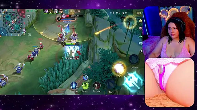 Snapshot of Allison_GAMERS chatting on 10/25/25, 07:30 Allison GAMERS online show from 10/25/25, 07:30