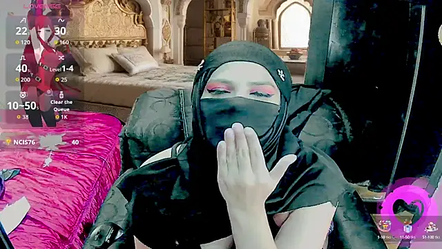 SultanaLayla online show from 10/14/25, 09:04