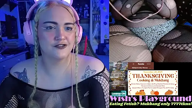 Snapshot of nevermakeawish chatting on 11/18/25, 07:13 nevermakeawish online show from 11/18/25, 07:13