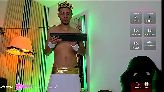 Snapshot of DustinandJordan chatting on 10/27/25, 04:38 DustinandJordan online show from 10/27/25, 04:38