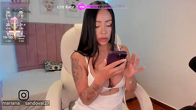 Snapshot of MarianaSandoval27 chatting on 10/01/25, 04:57 MarianaSandoval27 online show from 10/01/25, 04:57