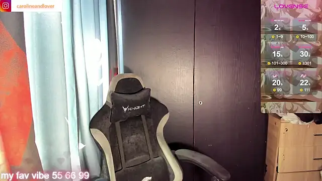 Caroline lover  online show from 10/29/25, 11:12