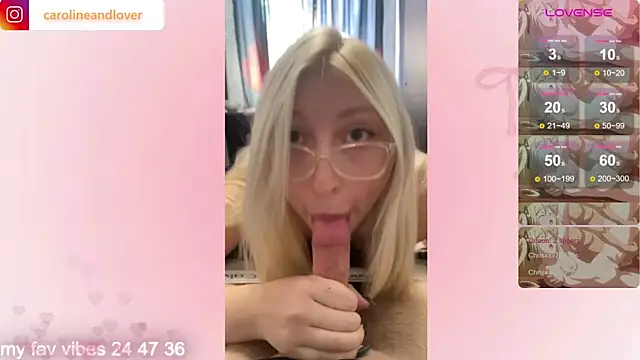 Caroline lover  online show from 11/11/25, 11:21