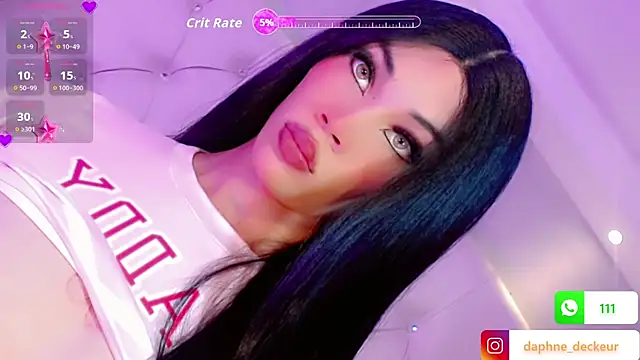 Daphnne XXX online show from 10/26/25, 08:15