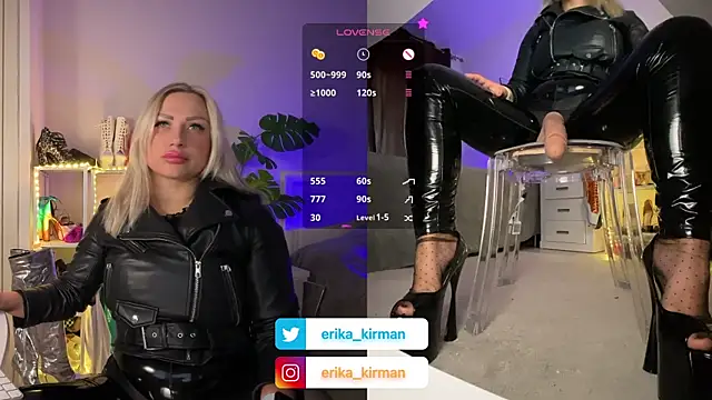 Snapshot of Erika_Kirman chatting on 01/25/25, 01:08 Erika Kirman online show from 01/25/25, 01:08