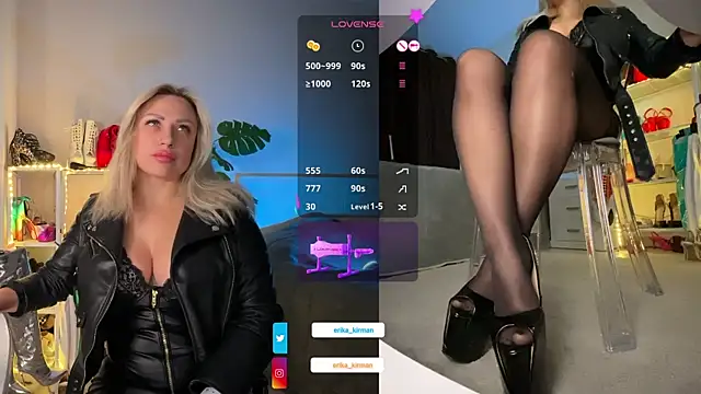 Snapshot of Erika_Kirman chatting on 02/01/25, 06:51 Erika Kirman online show from 02/01/25, 06:51