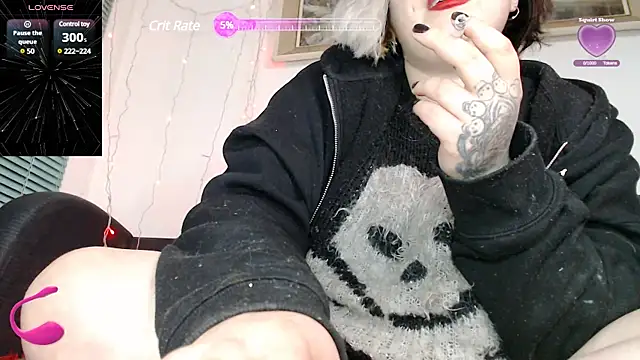 Snapshot of Psychobitch7 chatting on 01/24/25, 10:19 Psychobitch7 online show from 01/24/25, 10:19