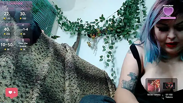 Snapshot of Psychobitch7 chatting on 11/09/25, 08:40 Psychobitch7 online show from 11/09/25, 08:40