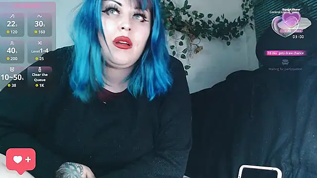 Snapshot of Psychobitch7 chatting on 11/16/25, 07:52 Psychobitch7 online show from 11/16/25, 07:52