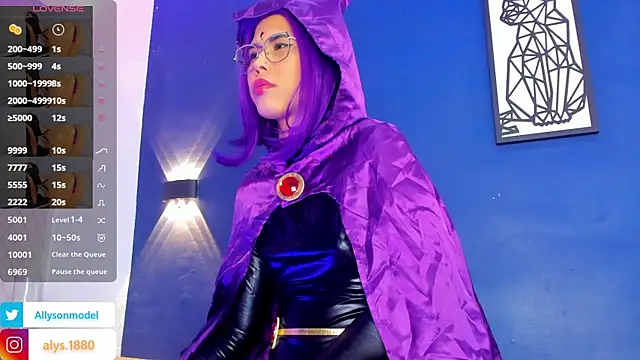 Snapshot of alysson_18 chatting on 02/08/25, 01:22 alysson 18 online show from 02/08/25, 01:22