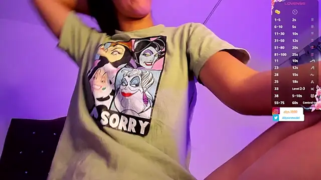 alysson 18 online show from 10/12/25, 01:10