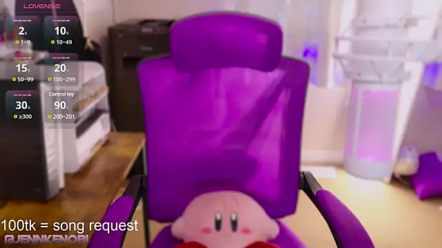 Snapshot of JennKenobi chatting on 02/22/25, 08:53 JennKenobi online show from 02/22/25, 08:53