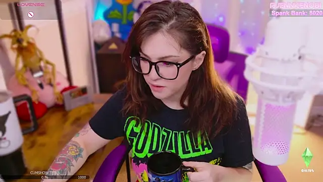 Snapshot of JennKenobi chatting on 03/06/25, 03:56 JennKenobi online show from 03/06/25, 03:56