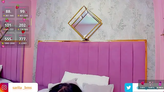 Snapshot of Sariitaa_ chatting on 02/15/25, 11:50 Sariitaa online show from 02/15/25, 11:50